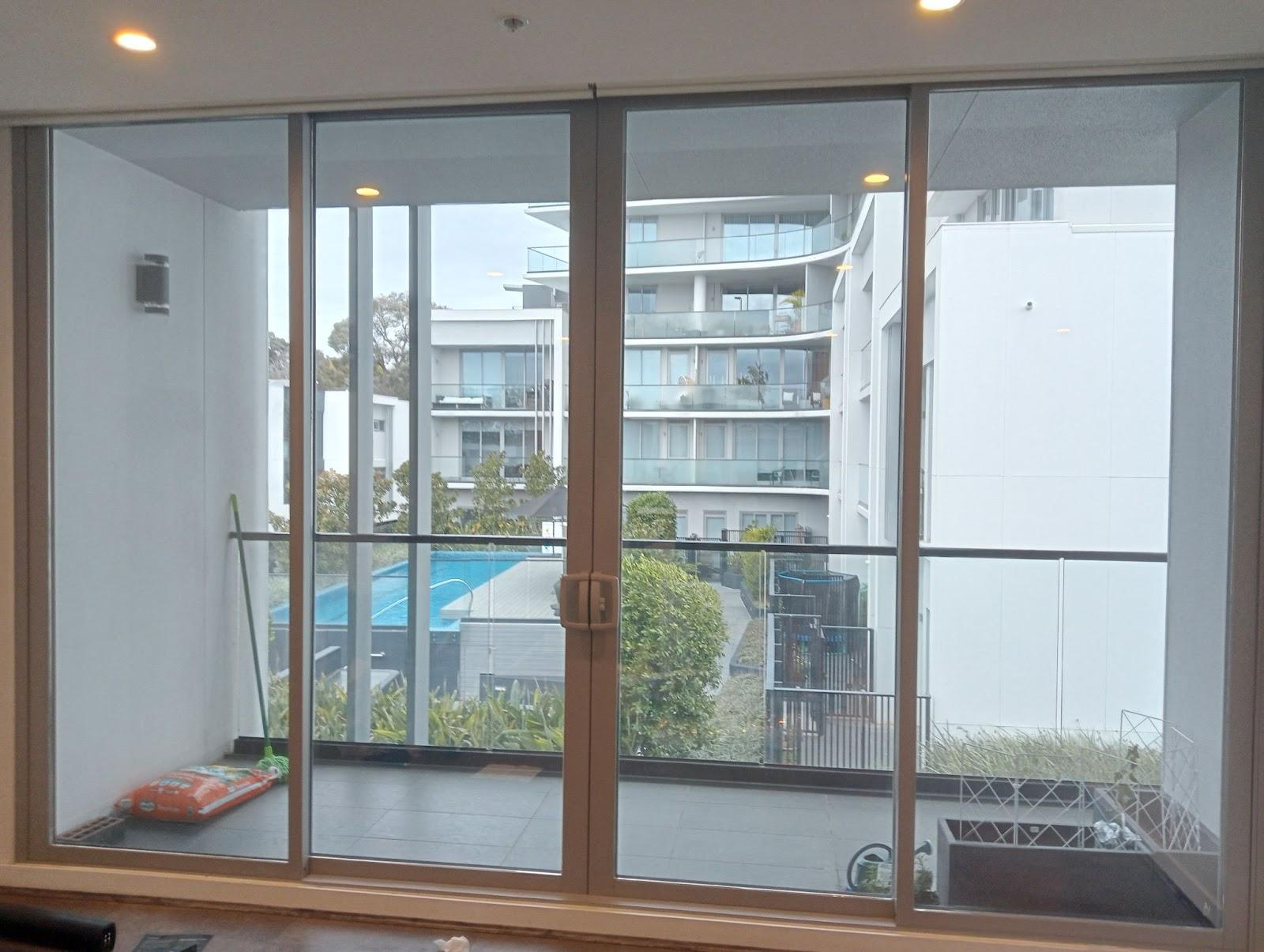 Doncaster apartment with daytime privacy window tinting