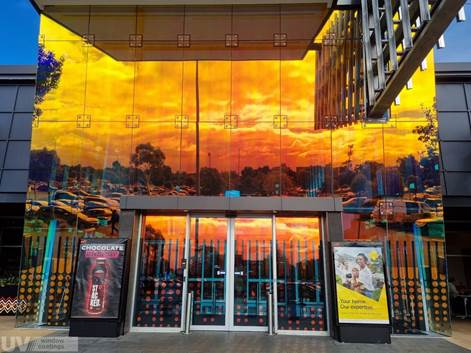 Watergardens Shopping Centre with 3M Blaze Dichroic window film