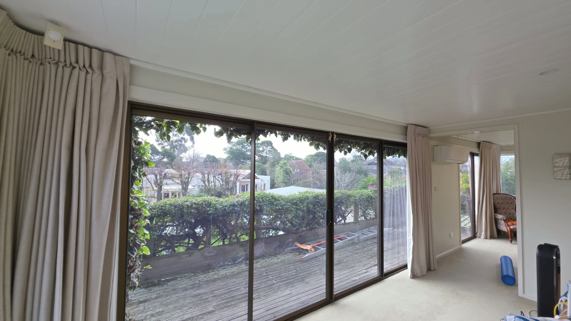 3M Prestige 70 window film installed with existing curtains in Hawthorn East