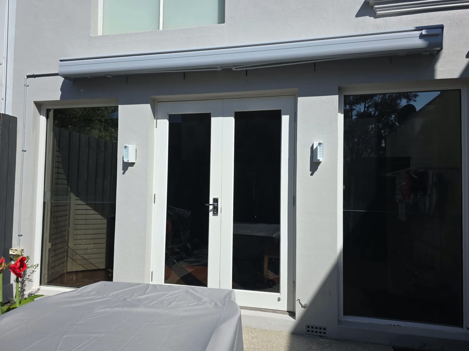 Renovated South Melbourne terrace with 3M Night Vision 25 window film on rear doors and windows